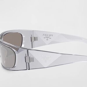 Prada transparent sunglasses